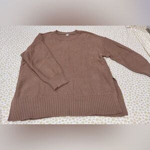 Aerie Beige Knit Pullover